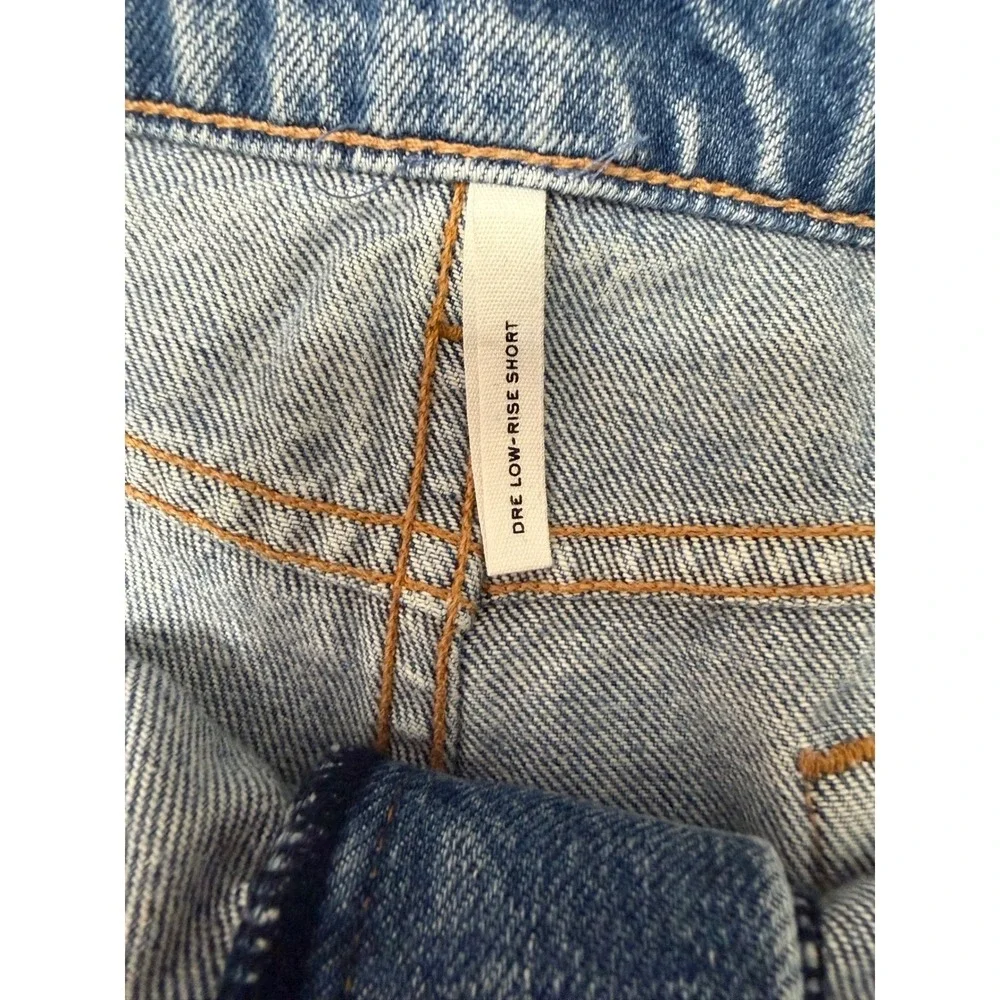 Rag & Bone Dre Denim Shorts‎ 31 Low Rise Cutoff Distressed Button Fly NWT